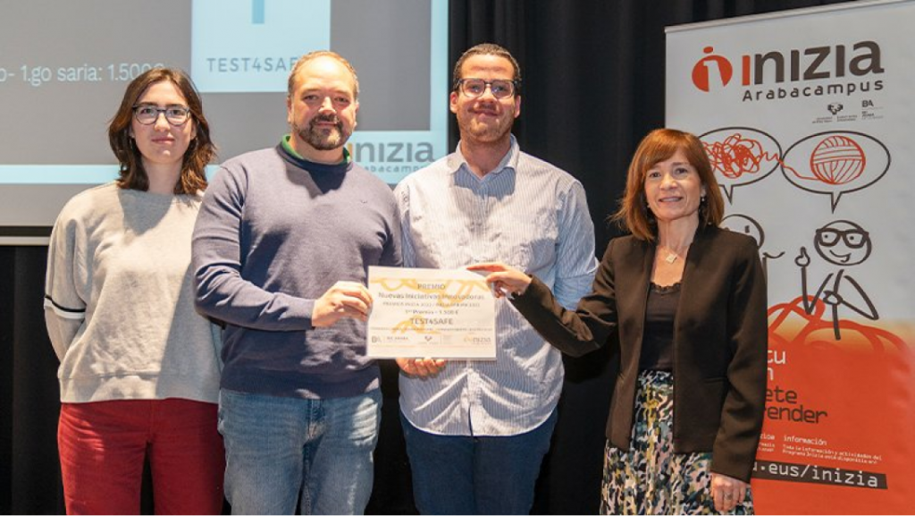 TEST4SAFE y OverlayON ganadores de los premios INIZIA 2022